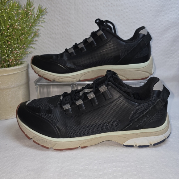 VIONIC DRIFT EDIN ACTIVE ORTHODIC INSOLE SNEAKERS WOMENS BLACK SIZE 7 - Picture 2 of 9